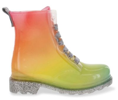 Western Chief Toddler/Youth Girl's Combat PVC Rain Boot, 11M Little Kid