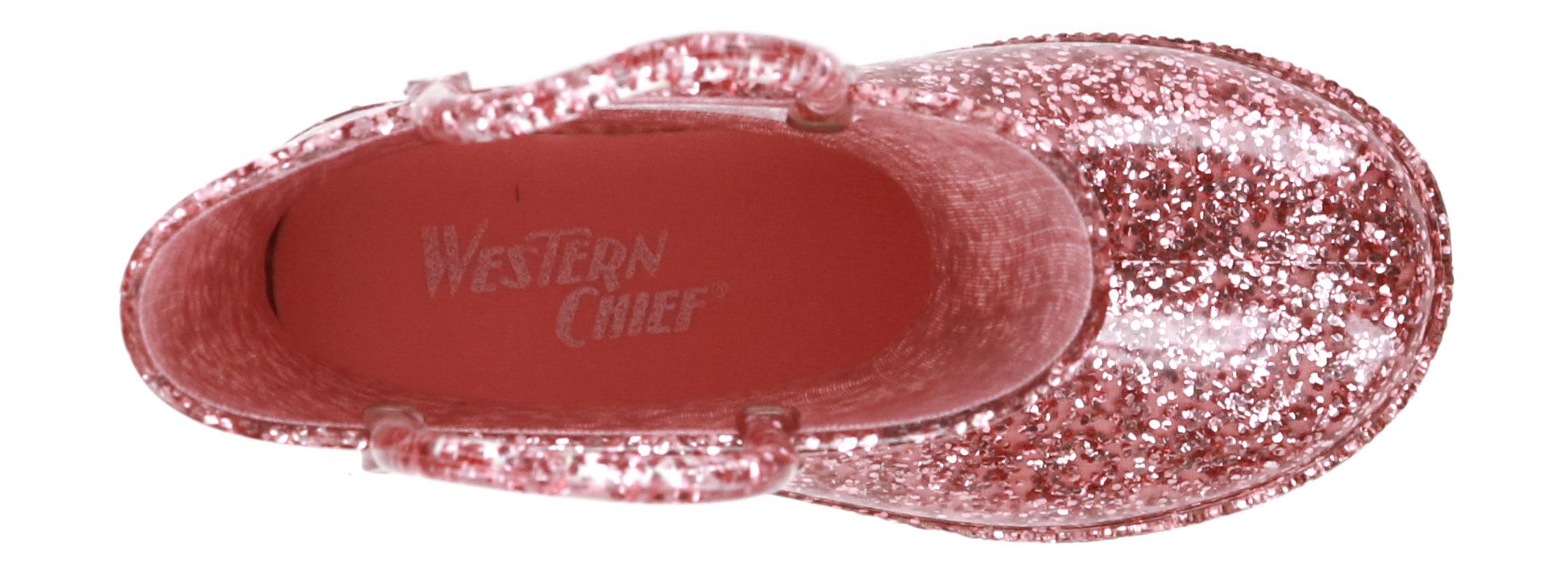Toddler/Youth Girls Glitter Rose Gold Rain Boot