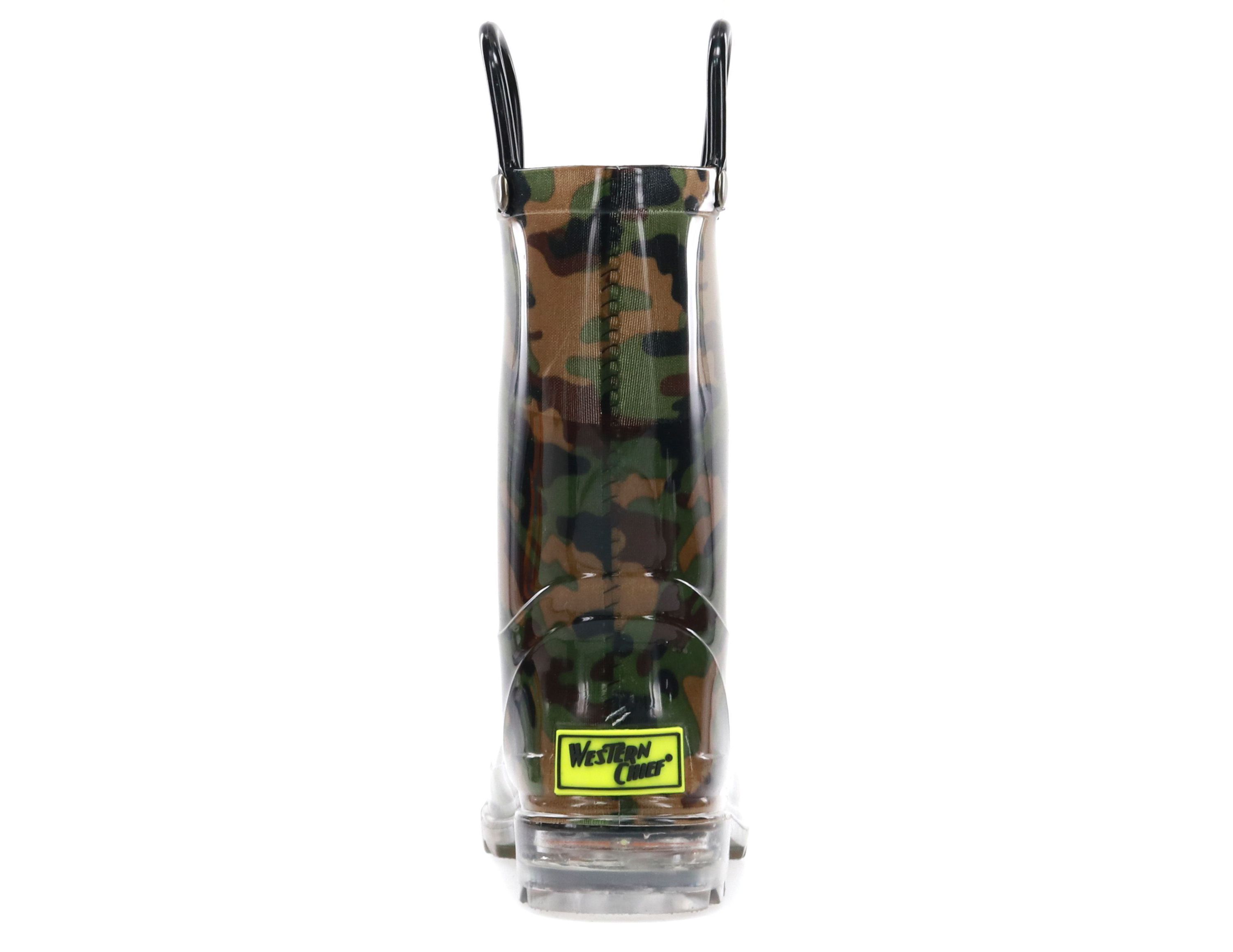 Lighted Pvc Camo Rain Boot