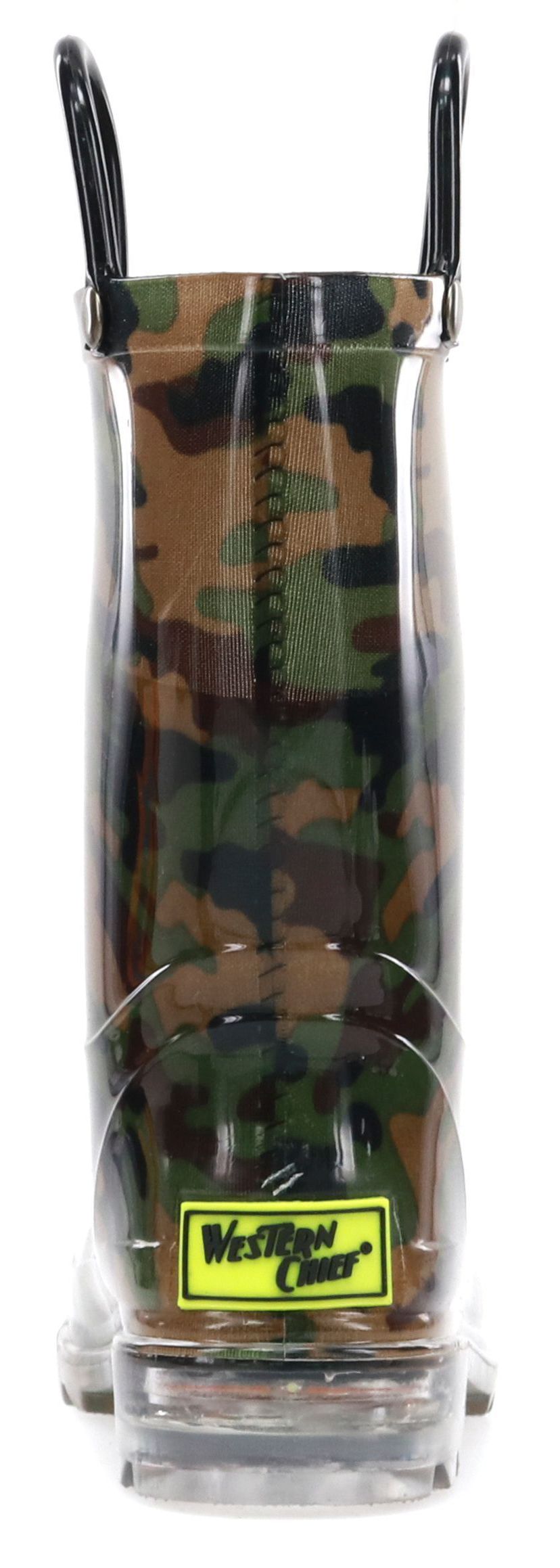 Lighted Pvc Camo Rain Boot