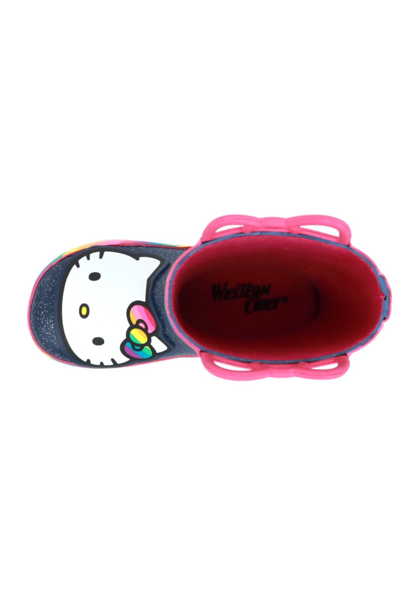 Toddler/Youth Girls Hello Kitty Rainy Bow Rain Boots