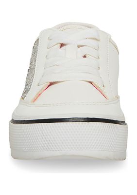 Youth Girls Bejeweled Sneakers