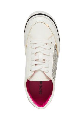 Youth Girls Bejeweled Sneakers