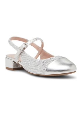 Steve Madden Youth Girls JBelinda Heels, Silver, 5M Big Kid