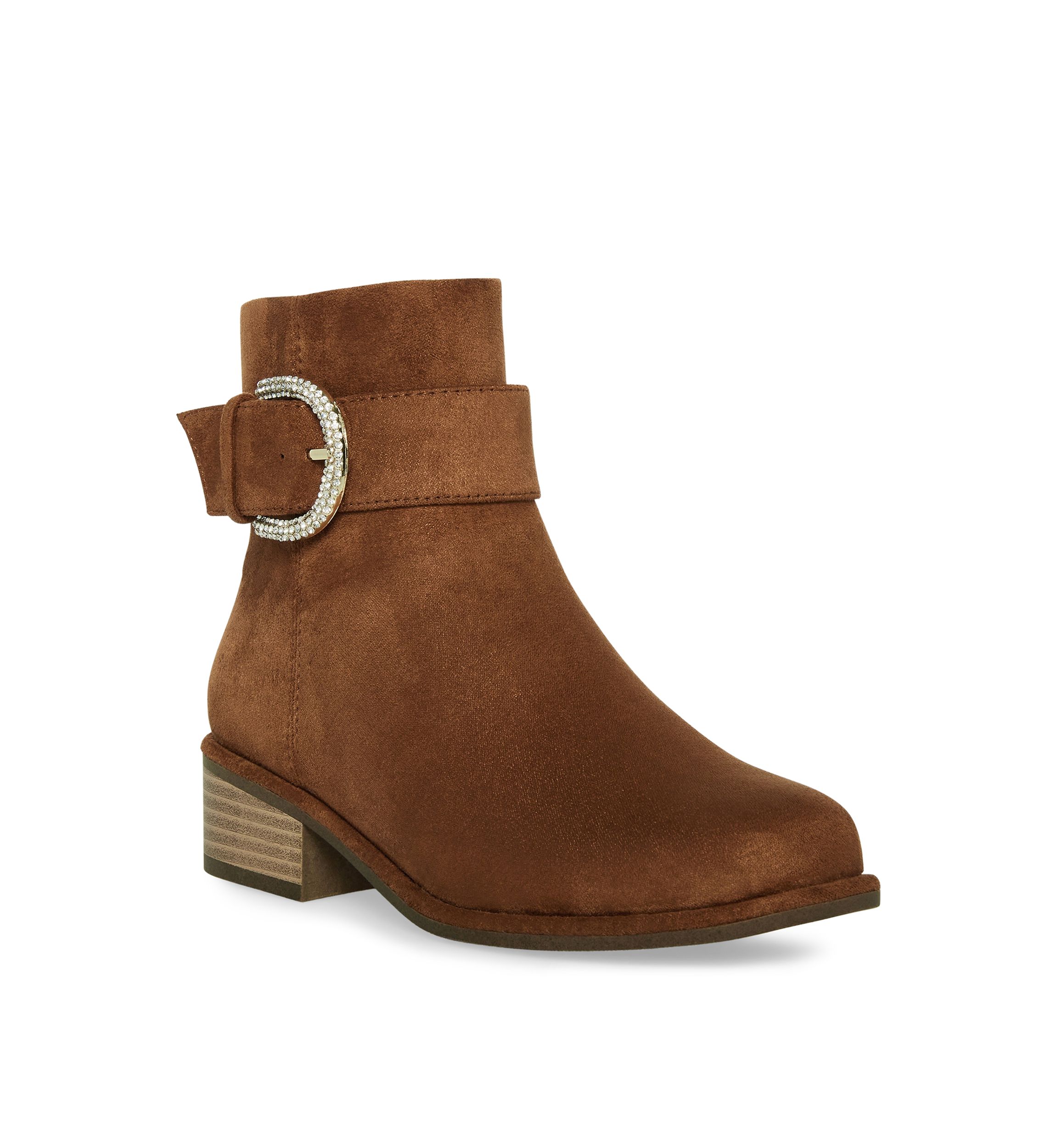 Youth Girls Buckled Booties