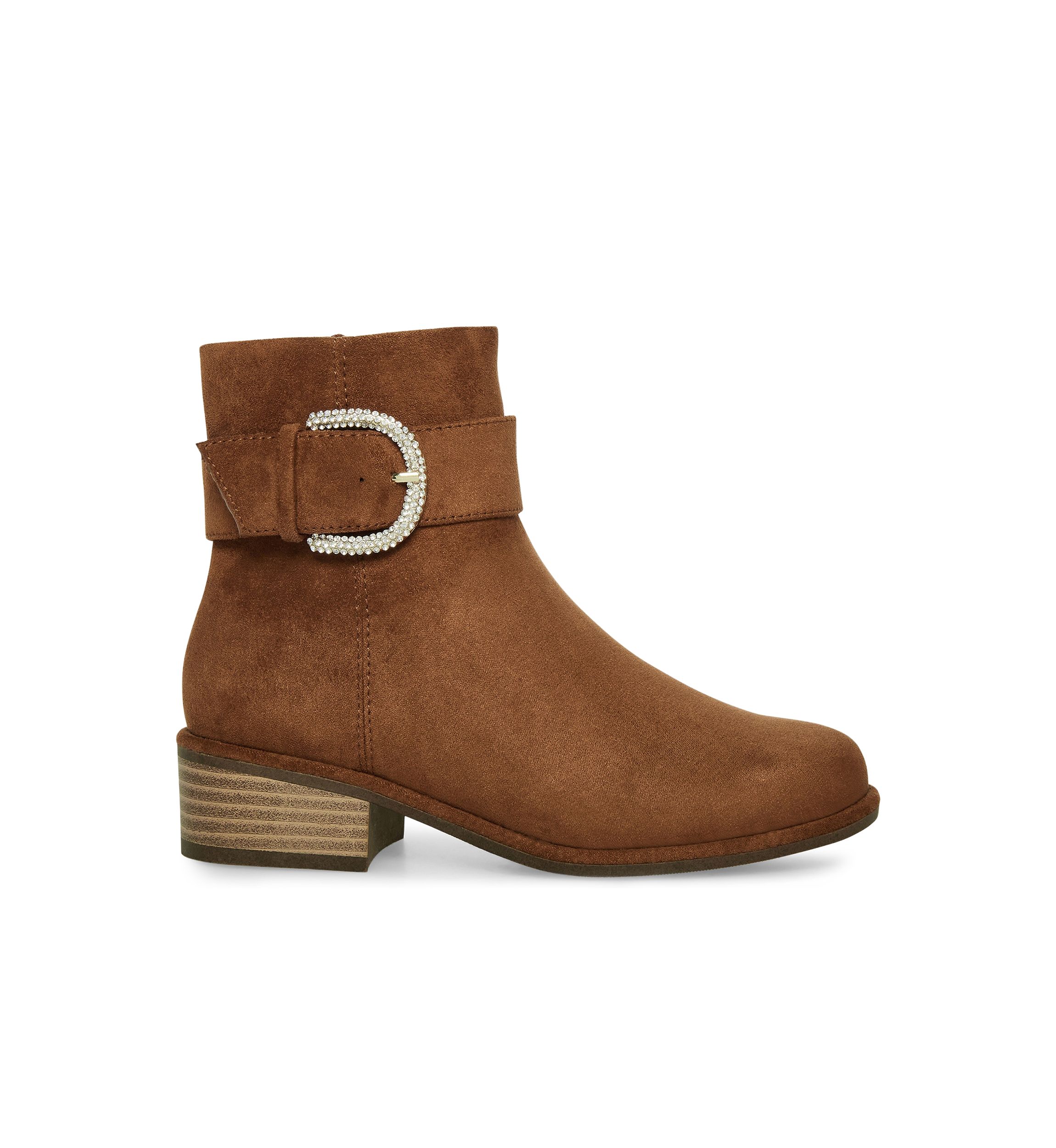 Youth Girls Buckled Booties