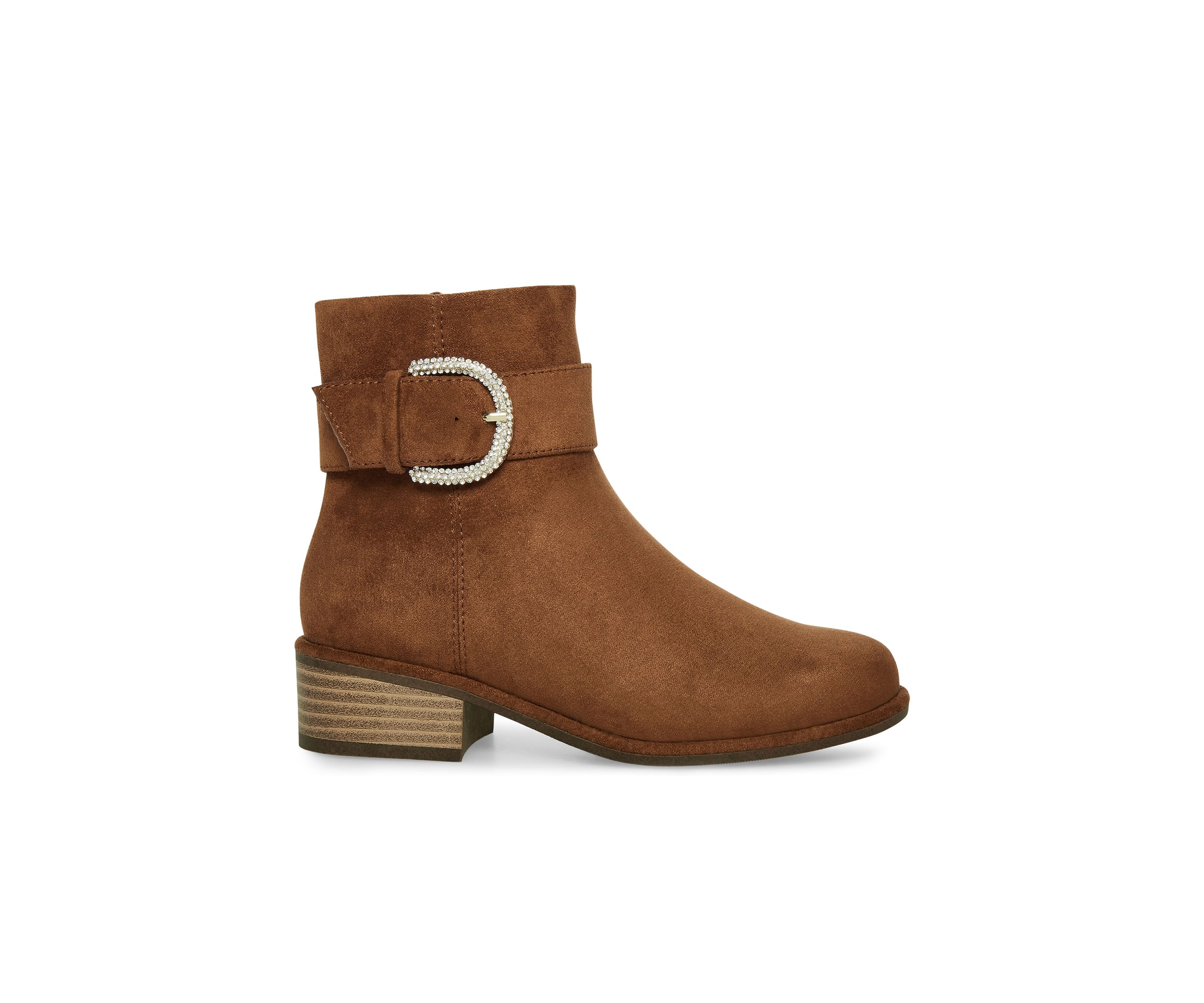 Youth Girls Buckled Booties