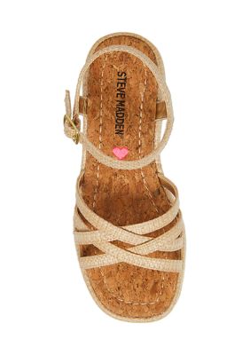 Youth Girls JCrazy Platform Wedge Sandals