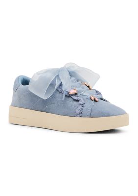 Steve Madden Big Kid Girls Jemora Sneakers, Blue, 13M Big Kid