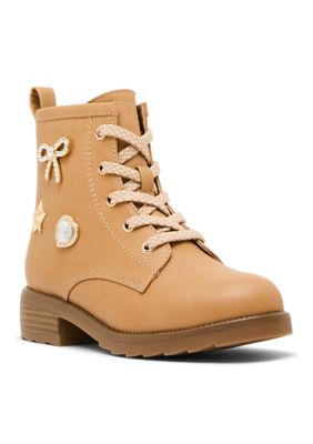 Steve Madden Big Kid Girls JHIGGINS Combat Boots