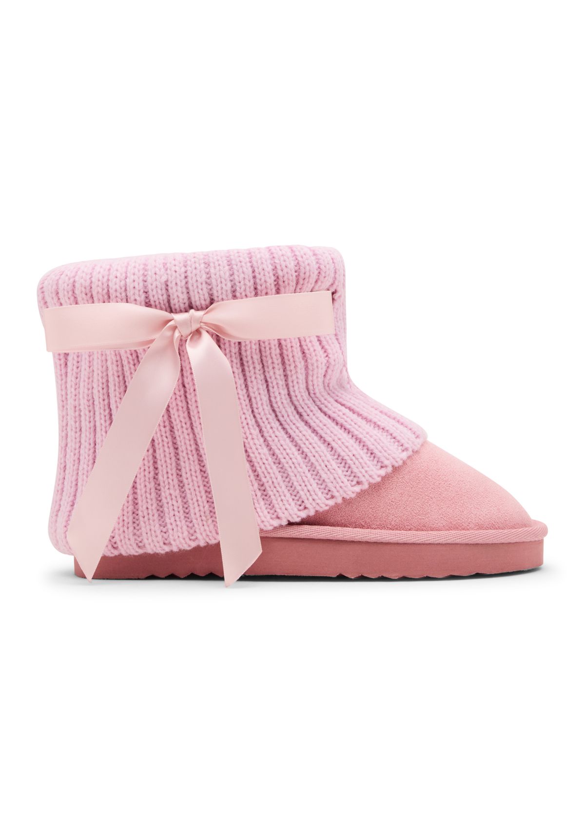 JJAXIE Sweater Collar Booties