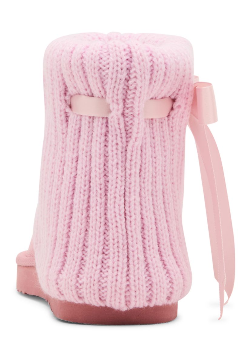 JJAXIE Sweater Collar Booties