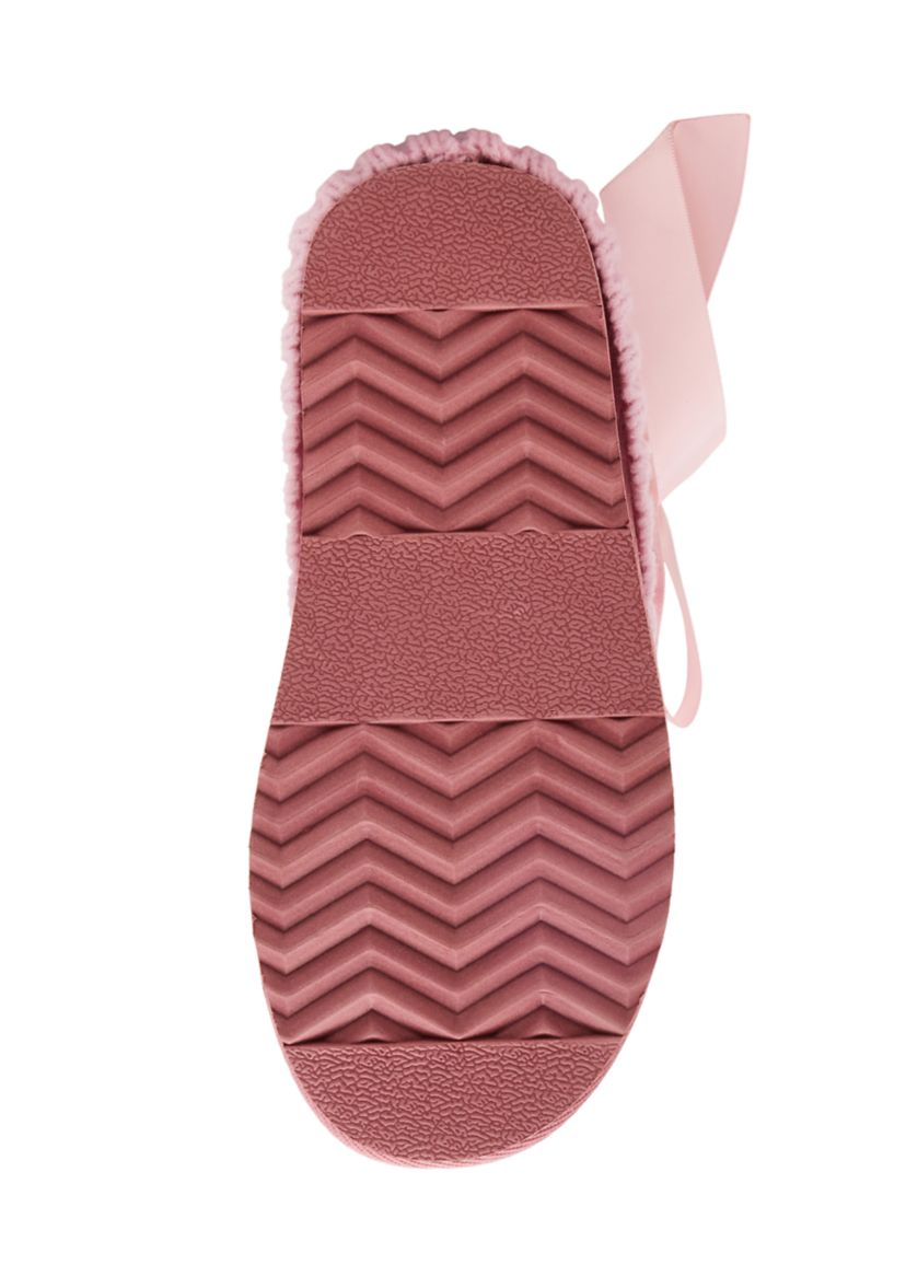 JJAXIE Sweater Collar Booties