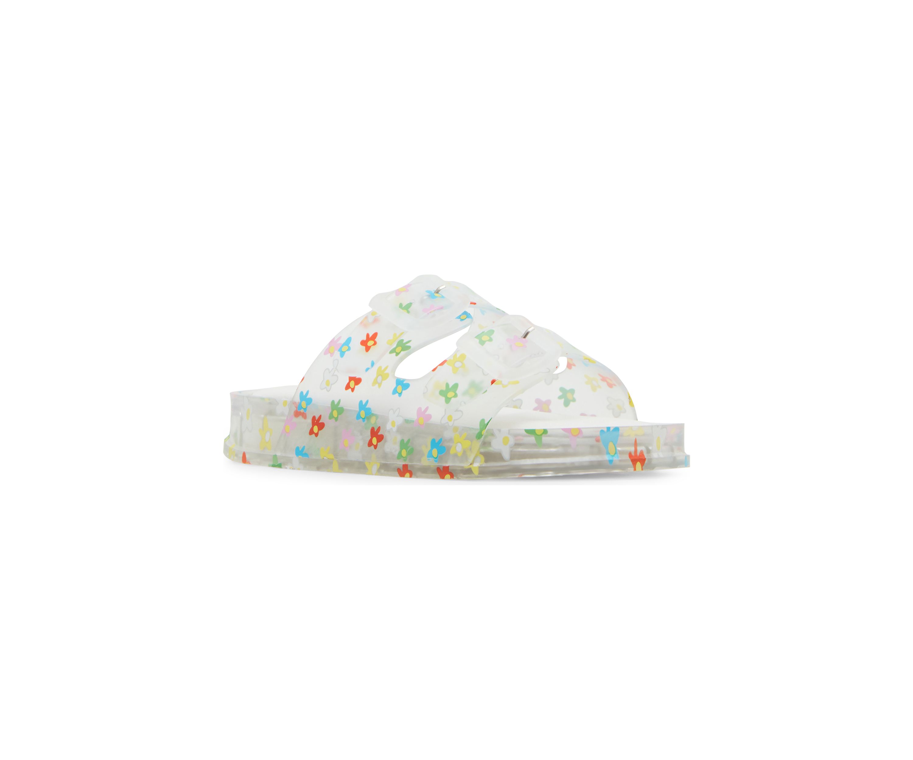 Big Kid Girls Lolli Bouble Banded Slide Sandals