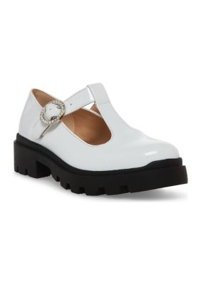 Steve Madden Youth Girls Suzey Lug Sole Flats