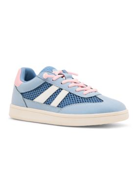 Steve Madden Big Girls JVerdict Sneakers, Blue, 13M Big Kid