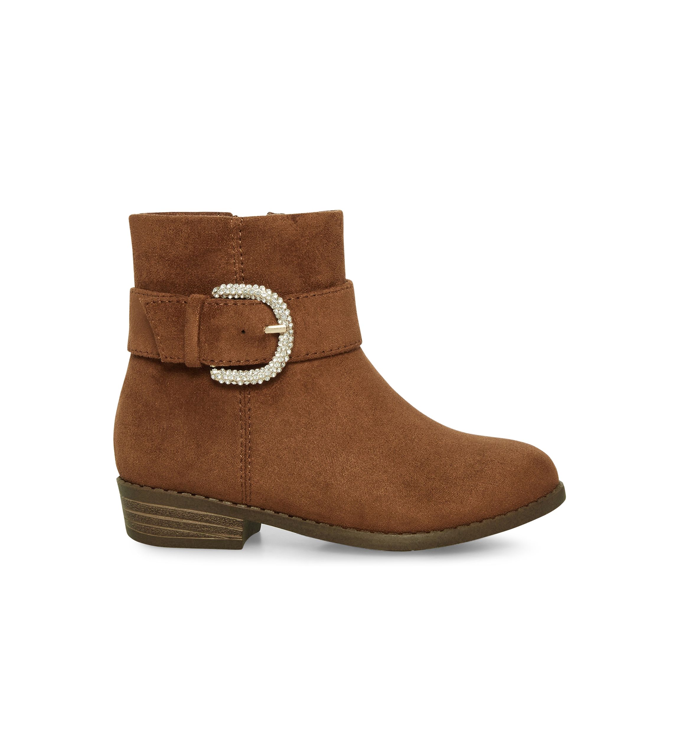 Toddler Girls Buckle Booties