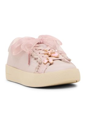 Steve Madden Little Kid Girls Temora Bow Sneakers