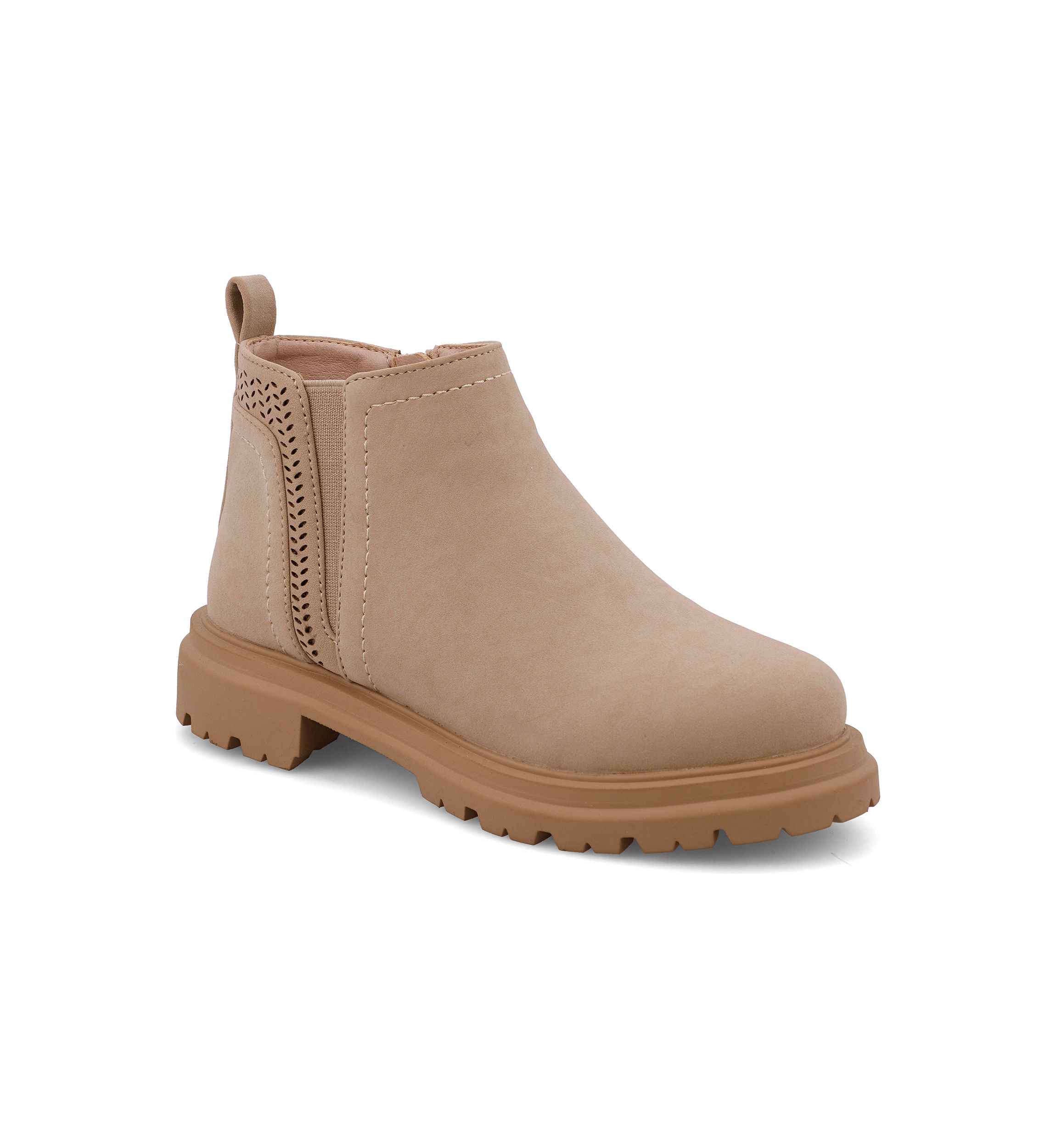 Lug Suede Chelsea Boots