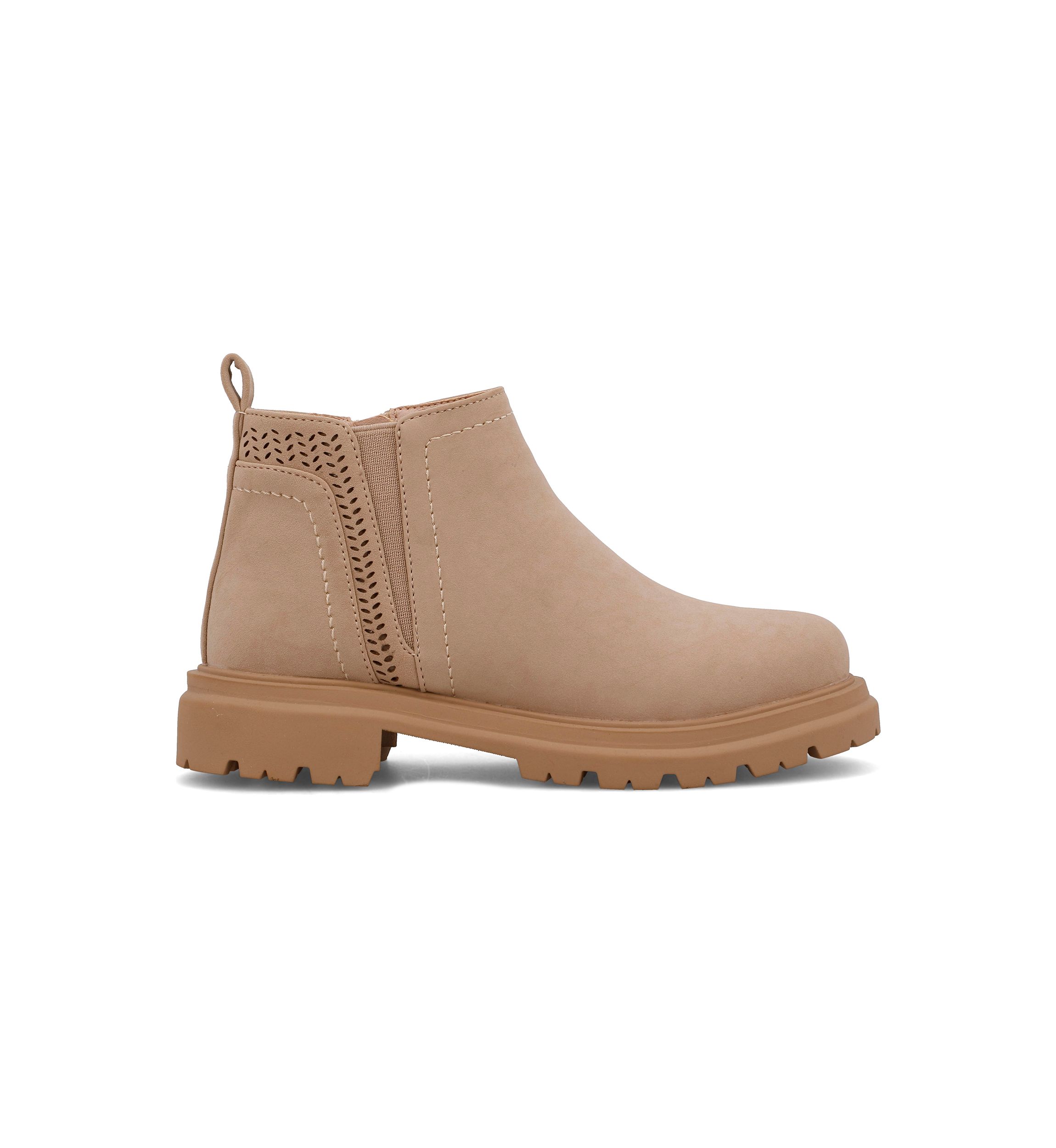 Lug Suede Chelsea Boots