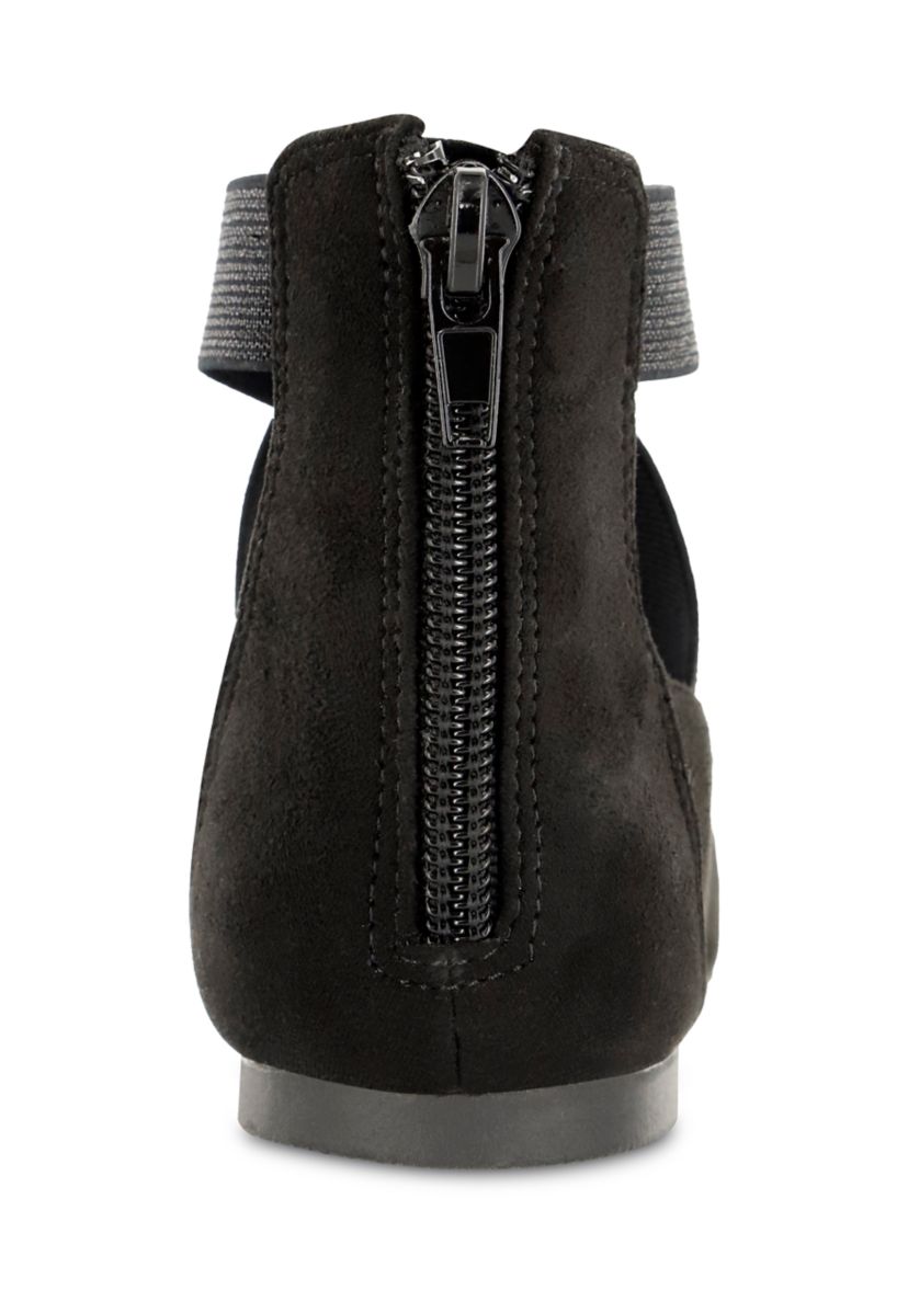 Big Kid Girls Crossband Ankle Flats