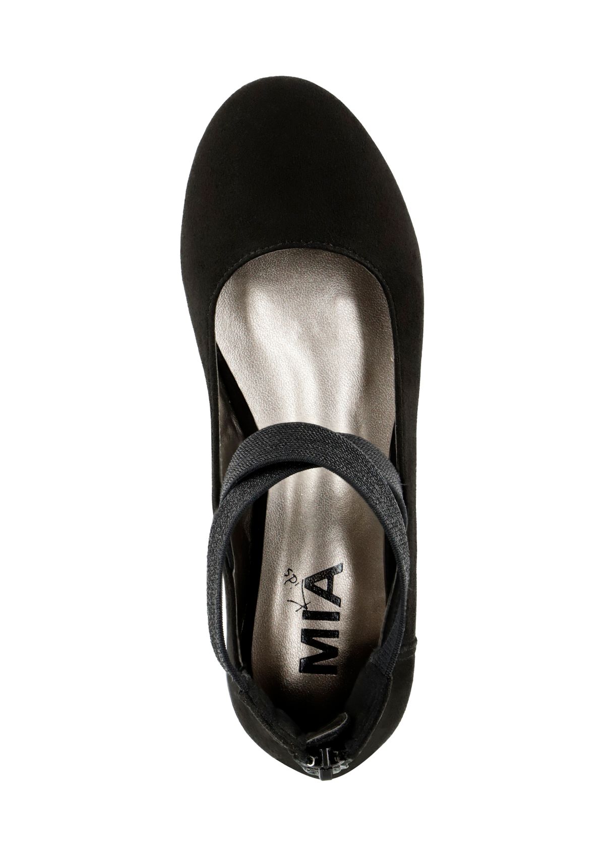 Big Kid Girls Crossband Ankle Flats