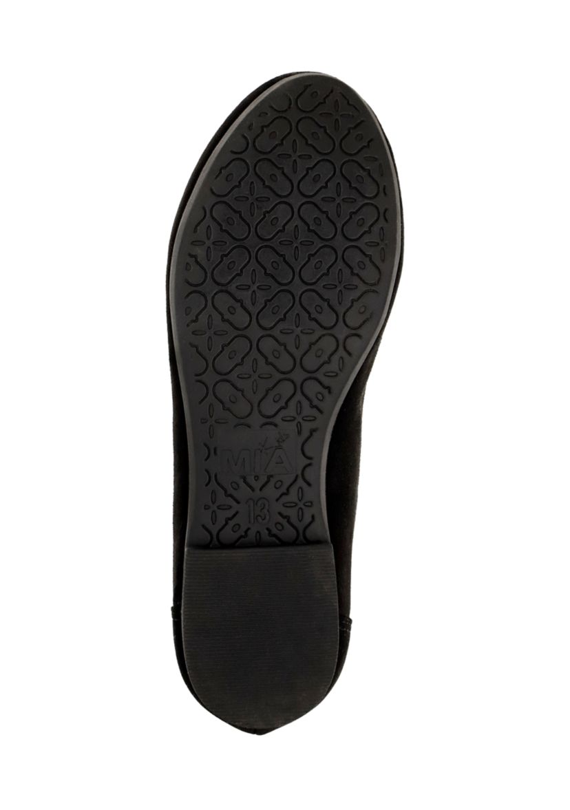 Big Kid Girls Crossband Ankle Flats