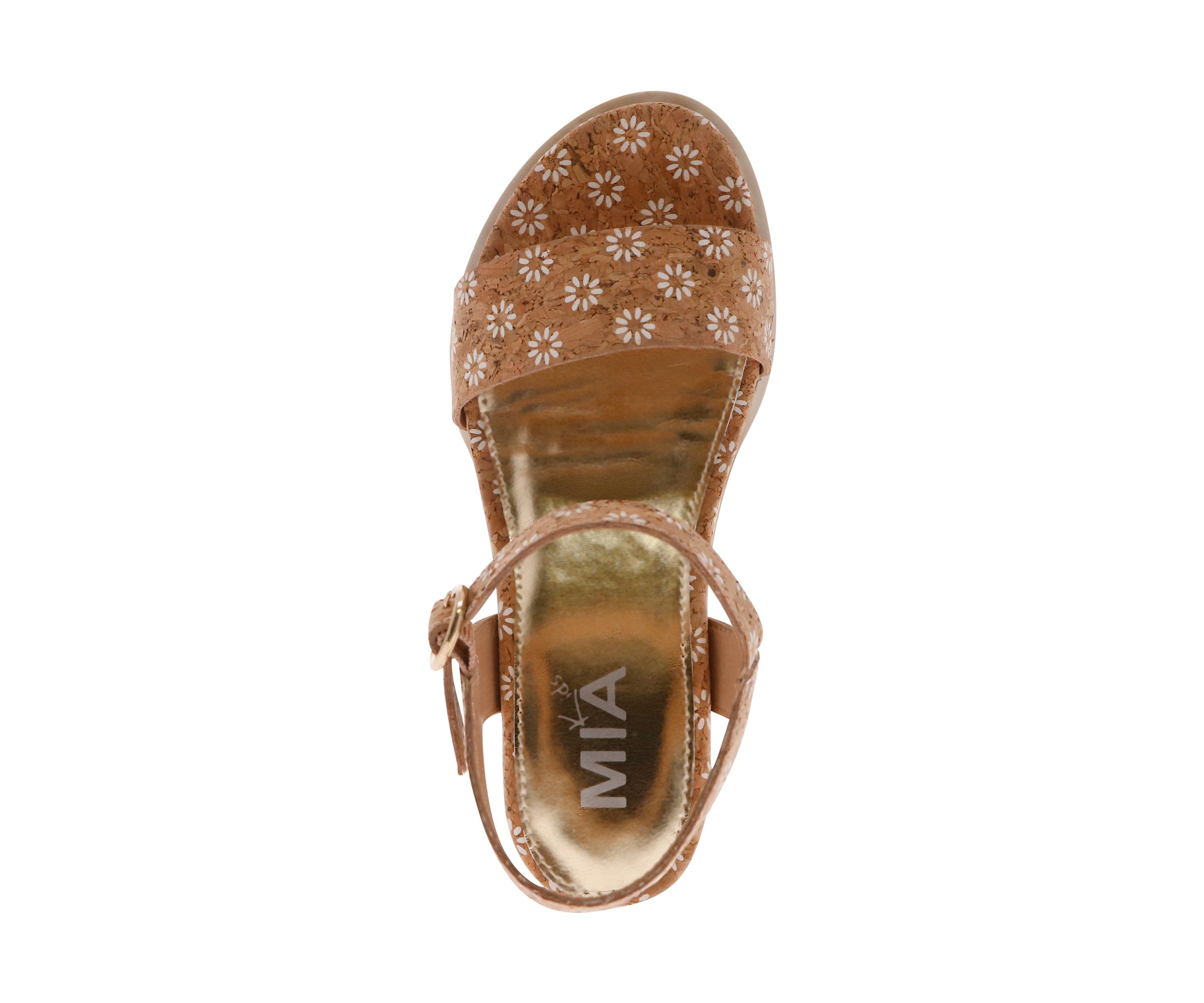 Youth Girls Daisy Wedge Sandals