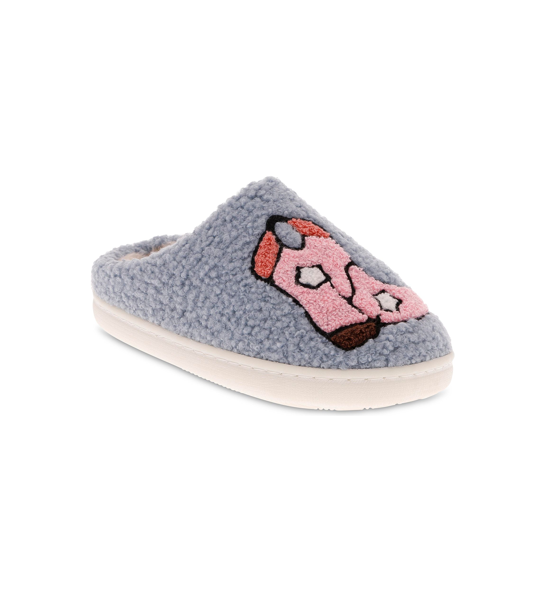 Youth Girls Fuzzy Slippers