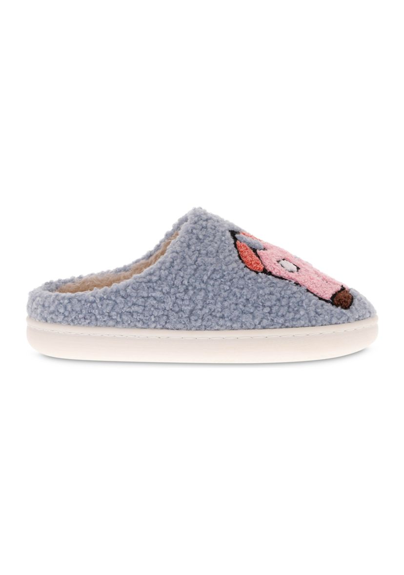 Youth Girls Fuzzy Slippers