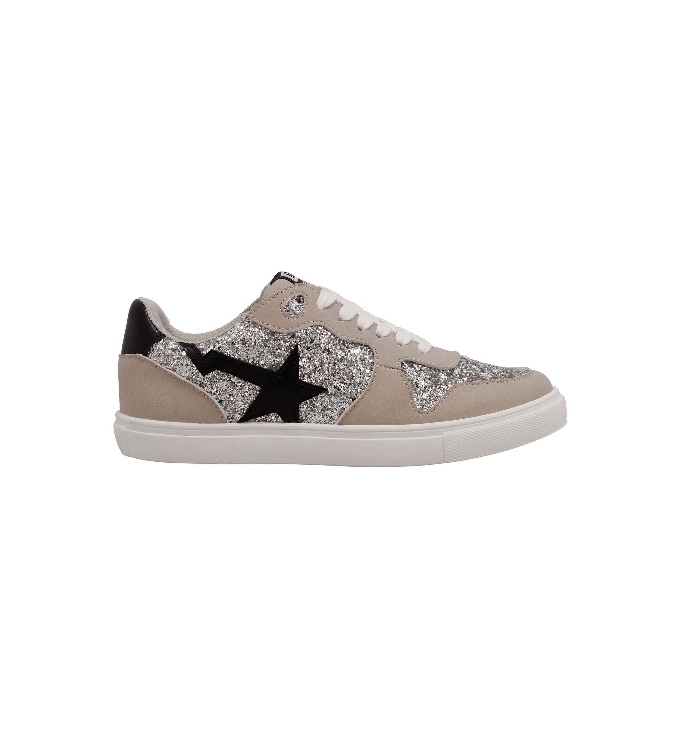 Youth Girls Sparkle Star Sneakers