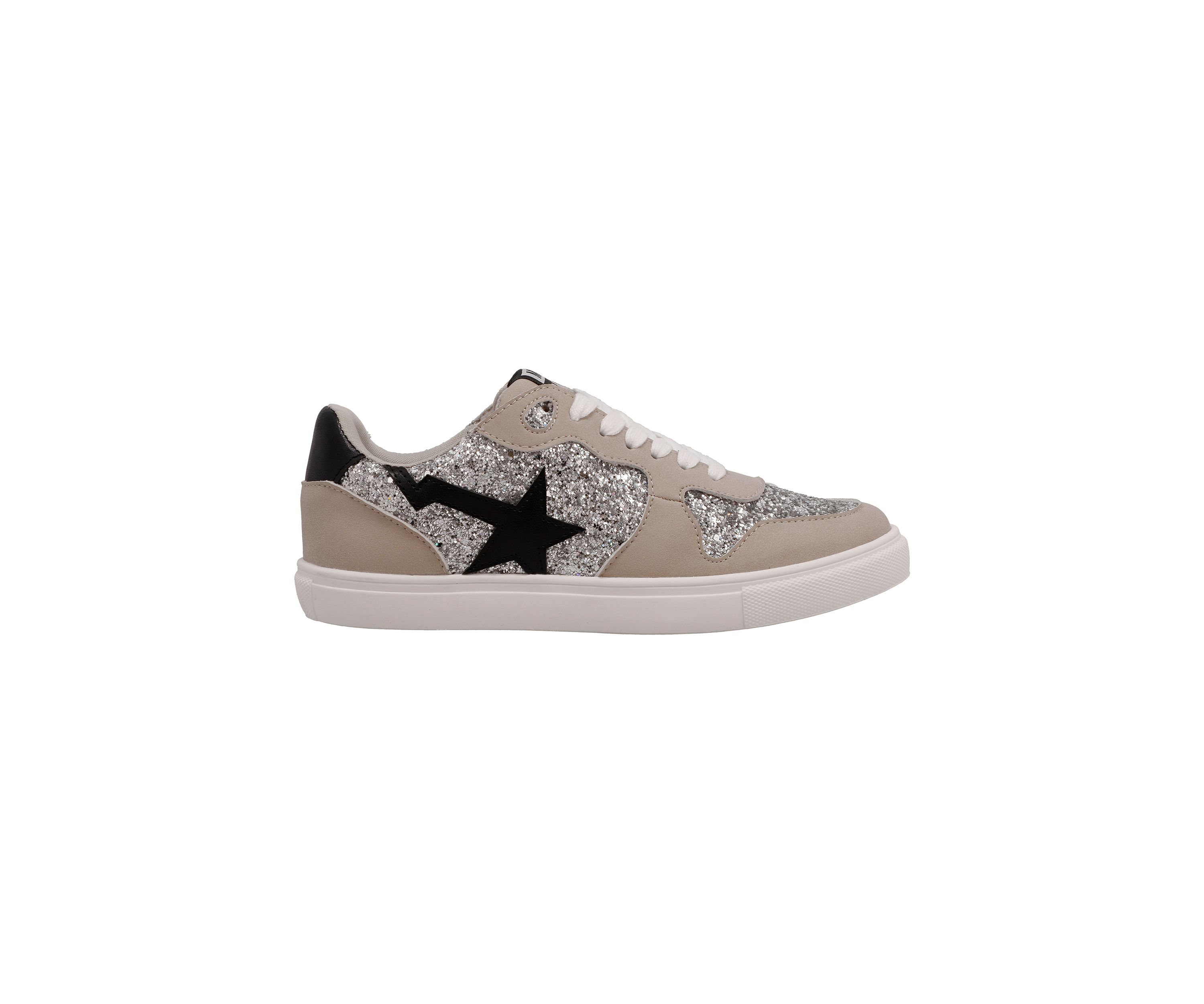 Youth Girls Sparkle Star Sneakers