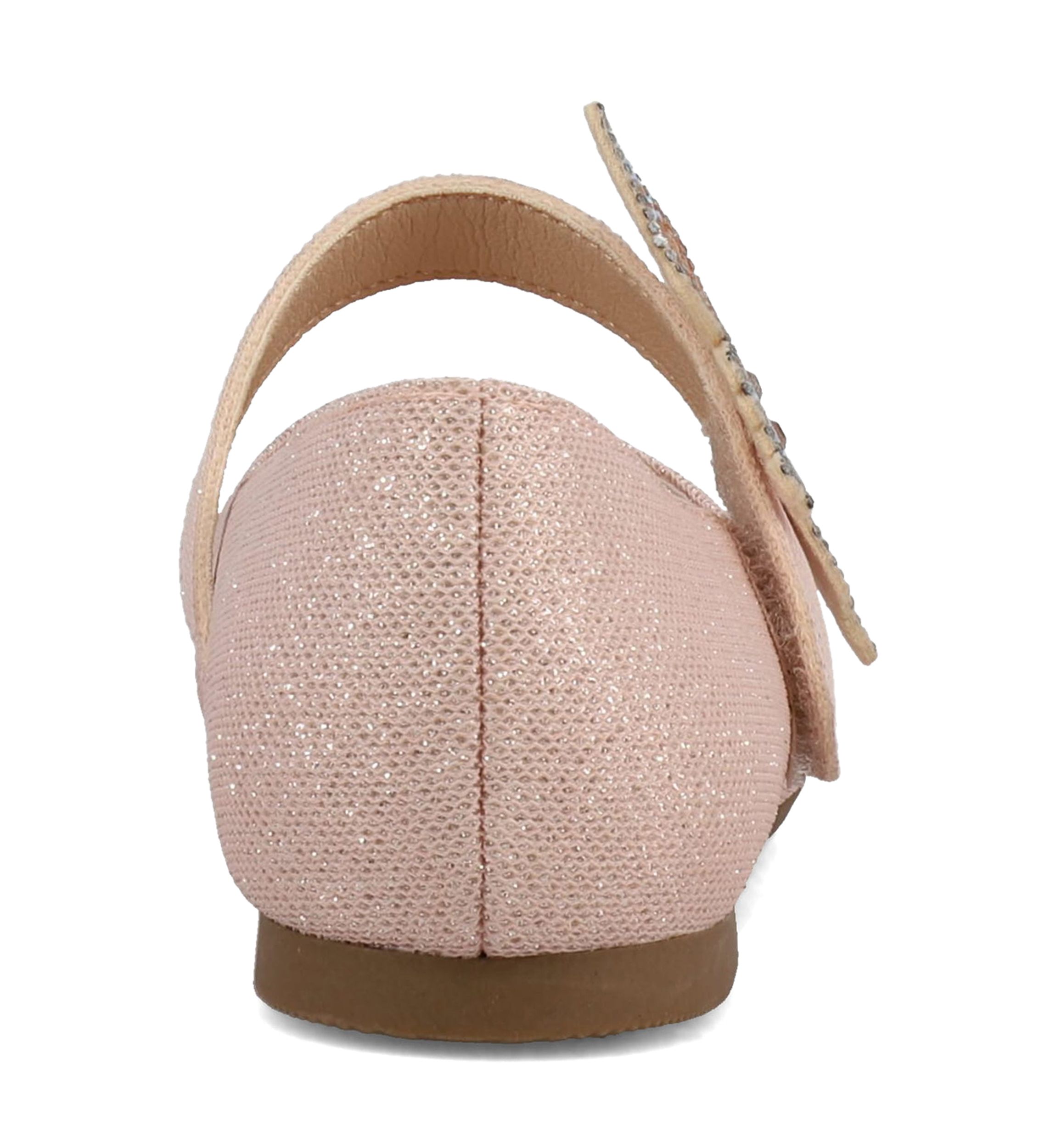 Big Kid Girls Butterfly Glitter Flats