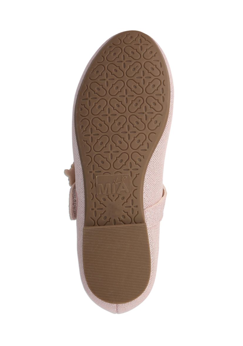 Big Kid Girls Butterfly Glitter Flats