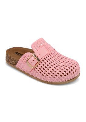 MIA Big Girls Clarye Jelly Clogs, 1M Big Kid