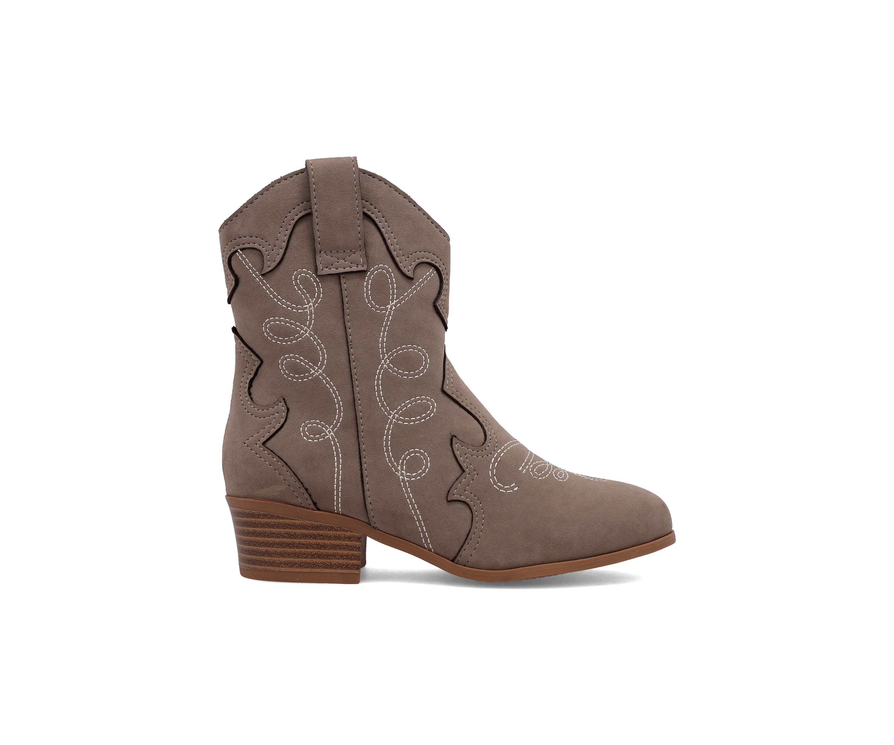 Youth Girls Embroidered Western Boots