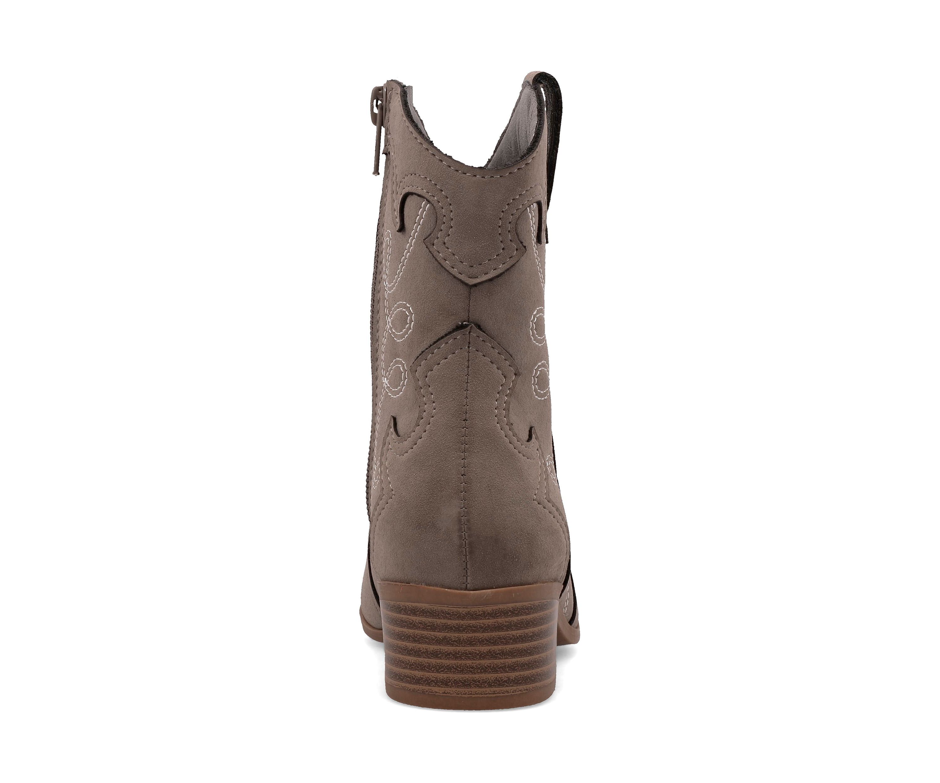 Youth Girls Embroidered Western Boots