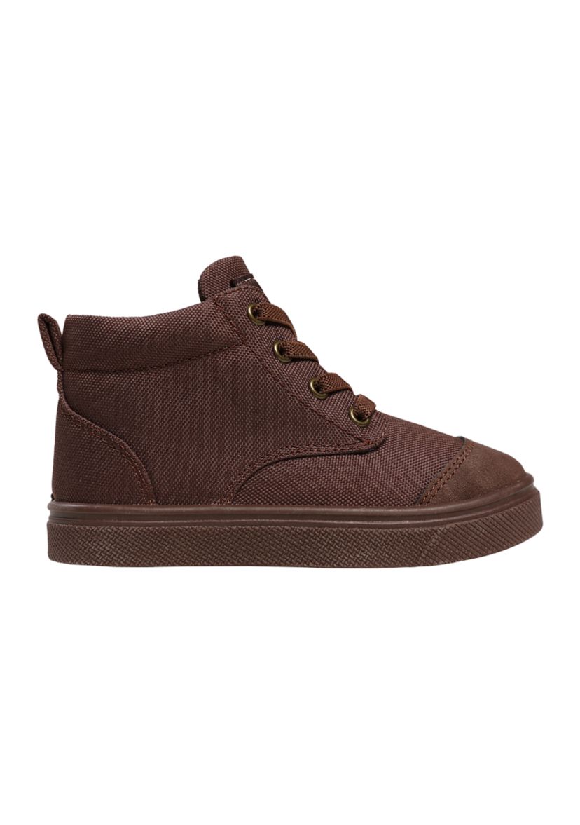 Toddler Boys Ryan Solid Hi Top Sneakers