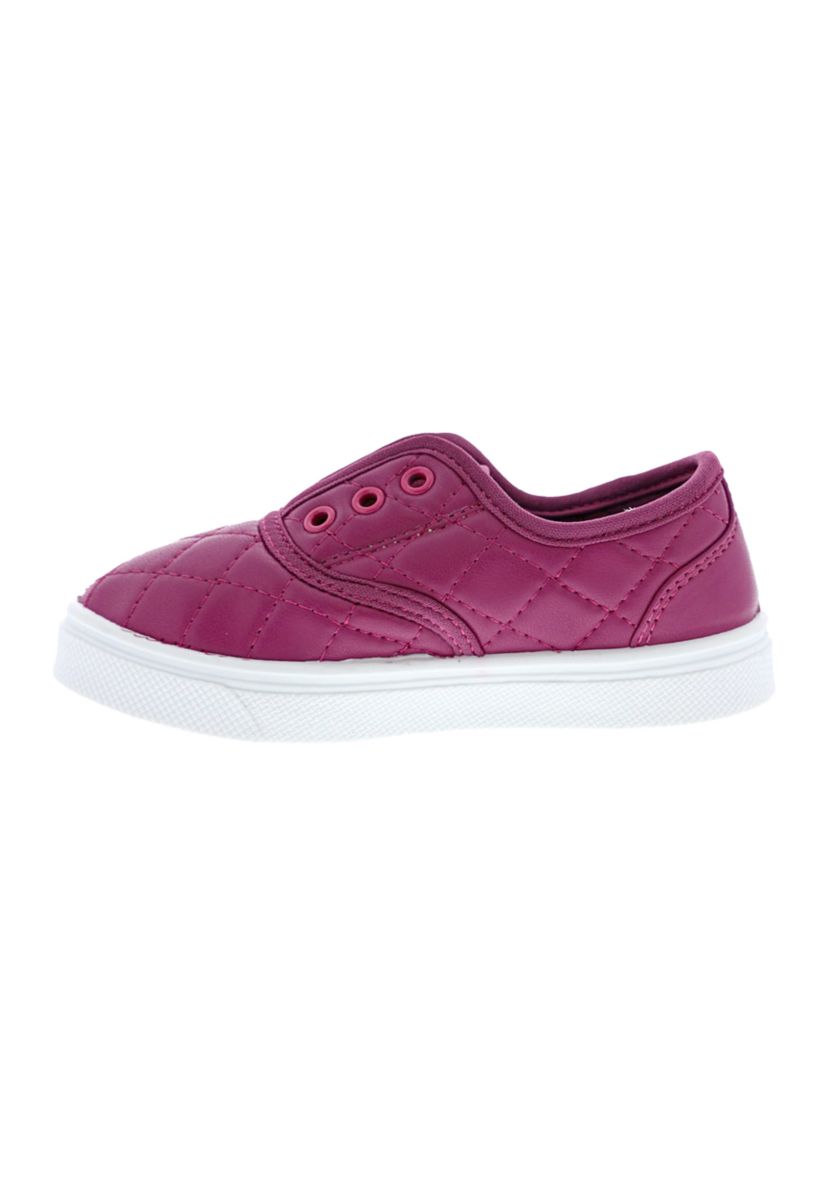 Toddler Girls Robin Quilted Slip On Sneakers