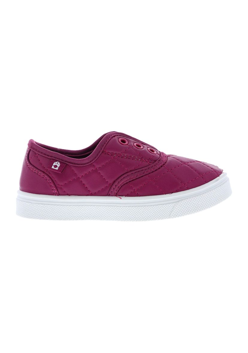 Toddler Girls Robin Quilted Slip On Sneakers