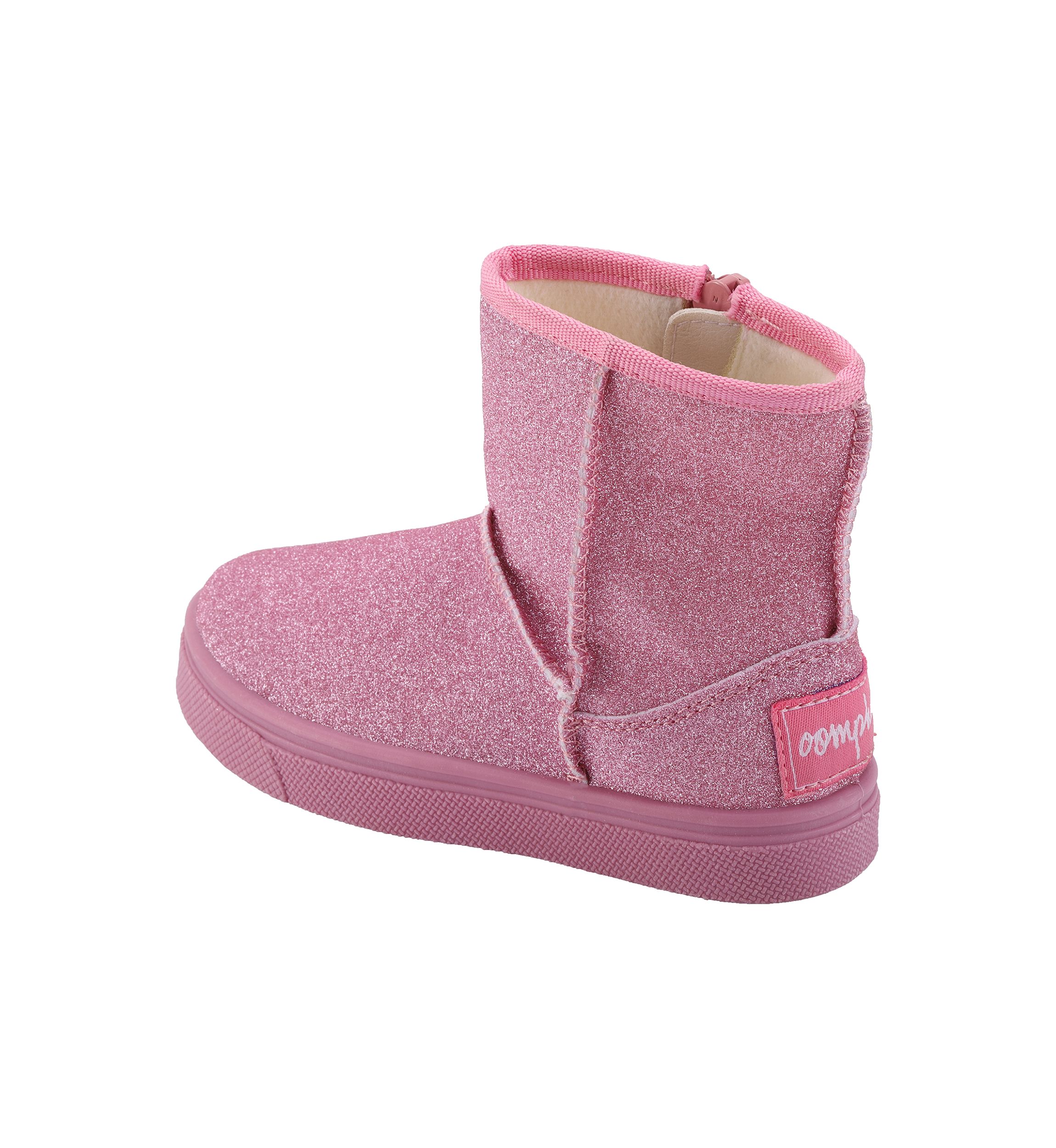 Toddler Girls Daniella Bow Fur Boots