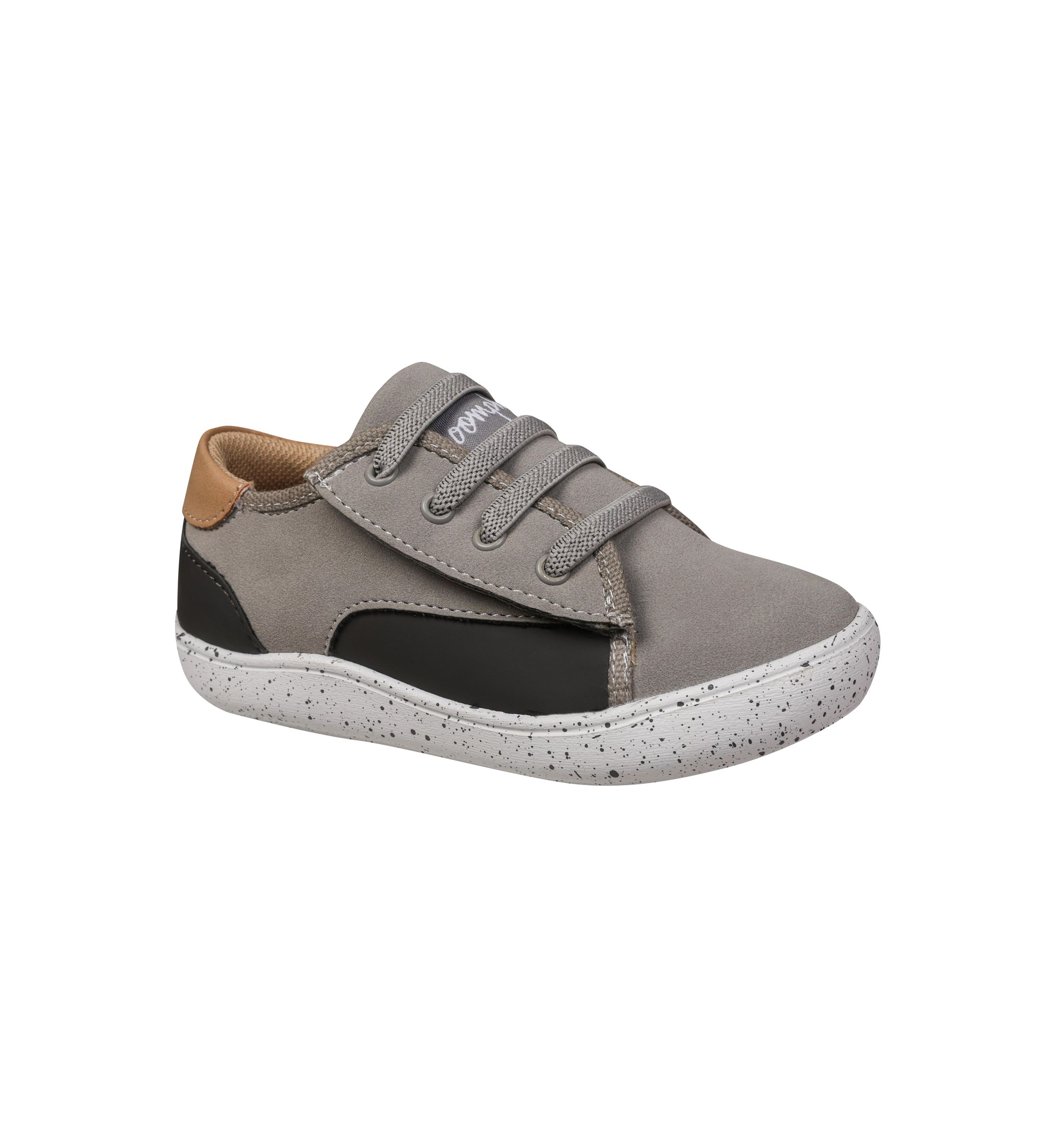 Little Kid Boys Ash Speckle Sneakers