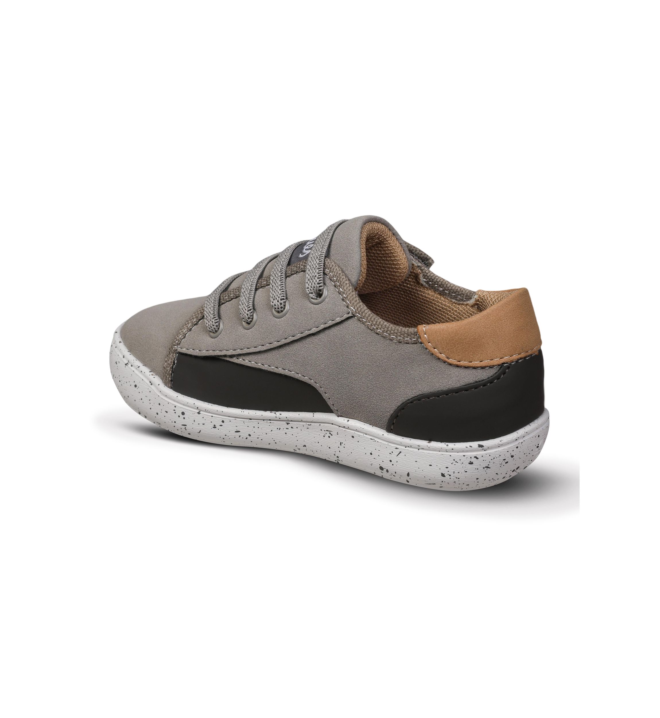 Little Kid Boys Ash Speckle Sneakers