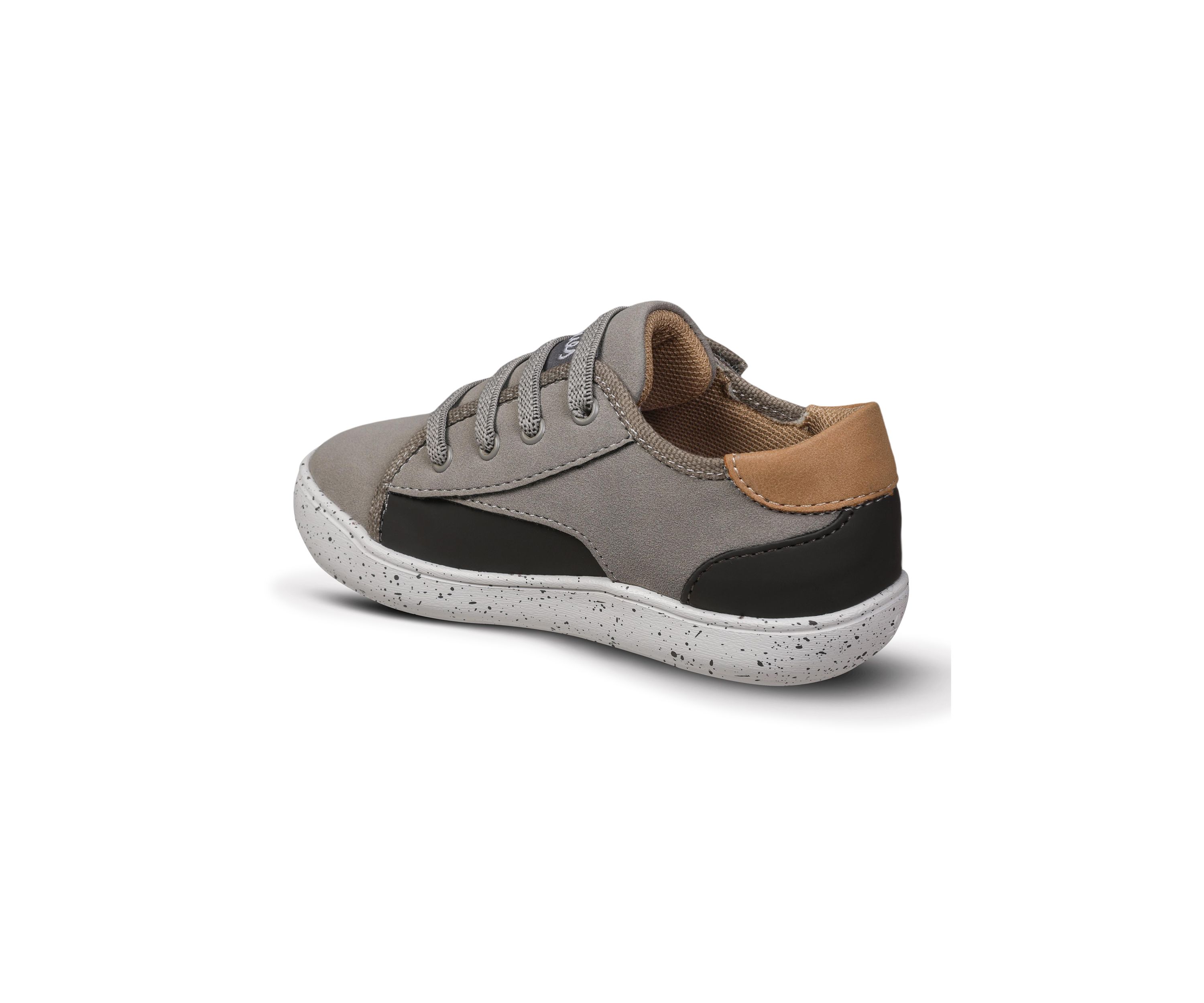 Little Kid Boys Ash Speckle Sneakers