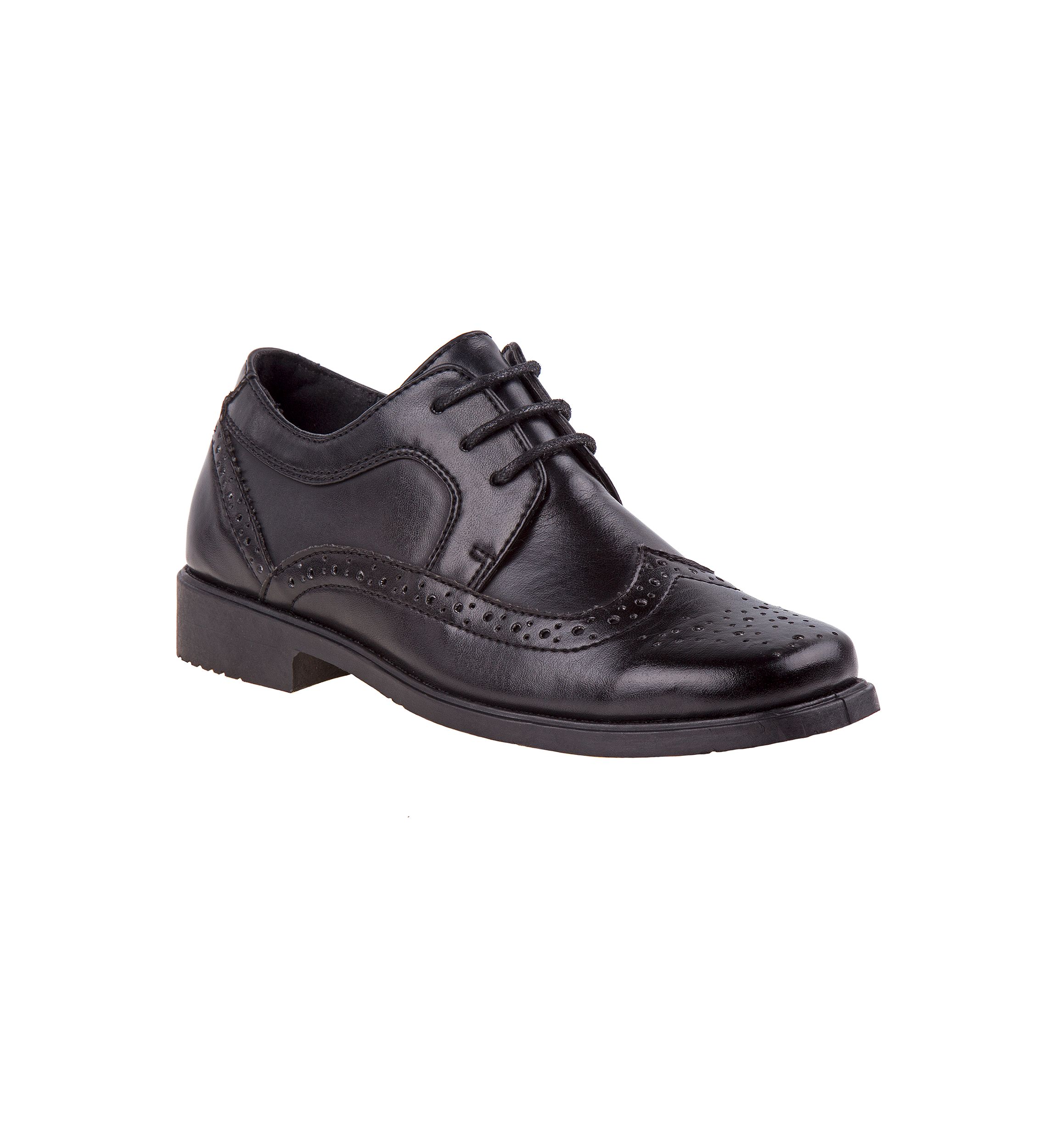 Josmo Boys Wingtip Oxford Lace Dress Shoes