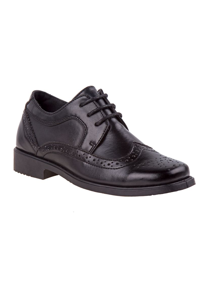 Josmo Boys Wingtip Oxford Lace Dress Shoes