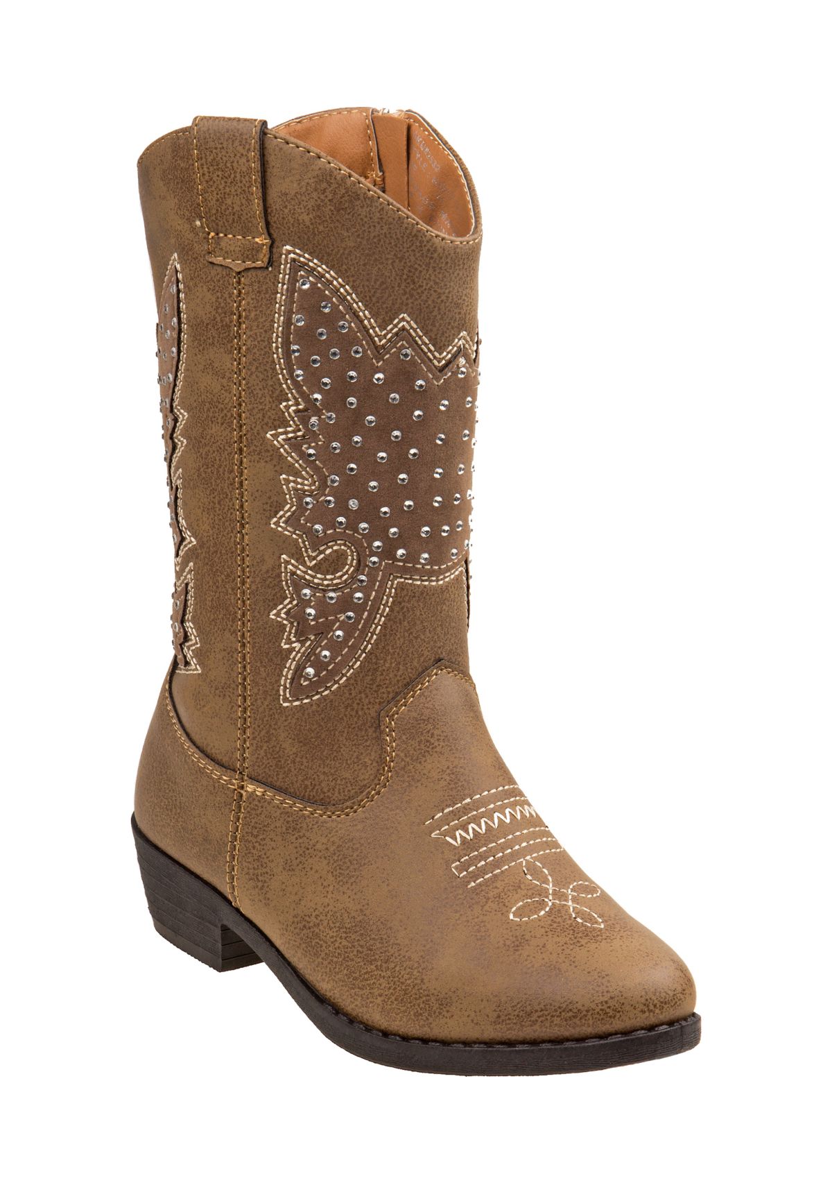 Toddler/ Youth Girls Tall Rhinestone Cowgirl Boots