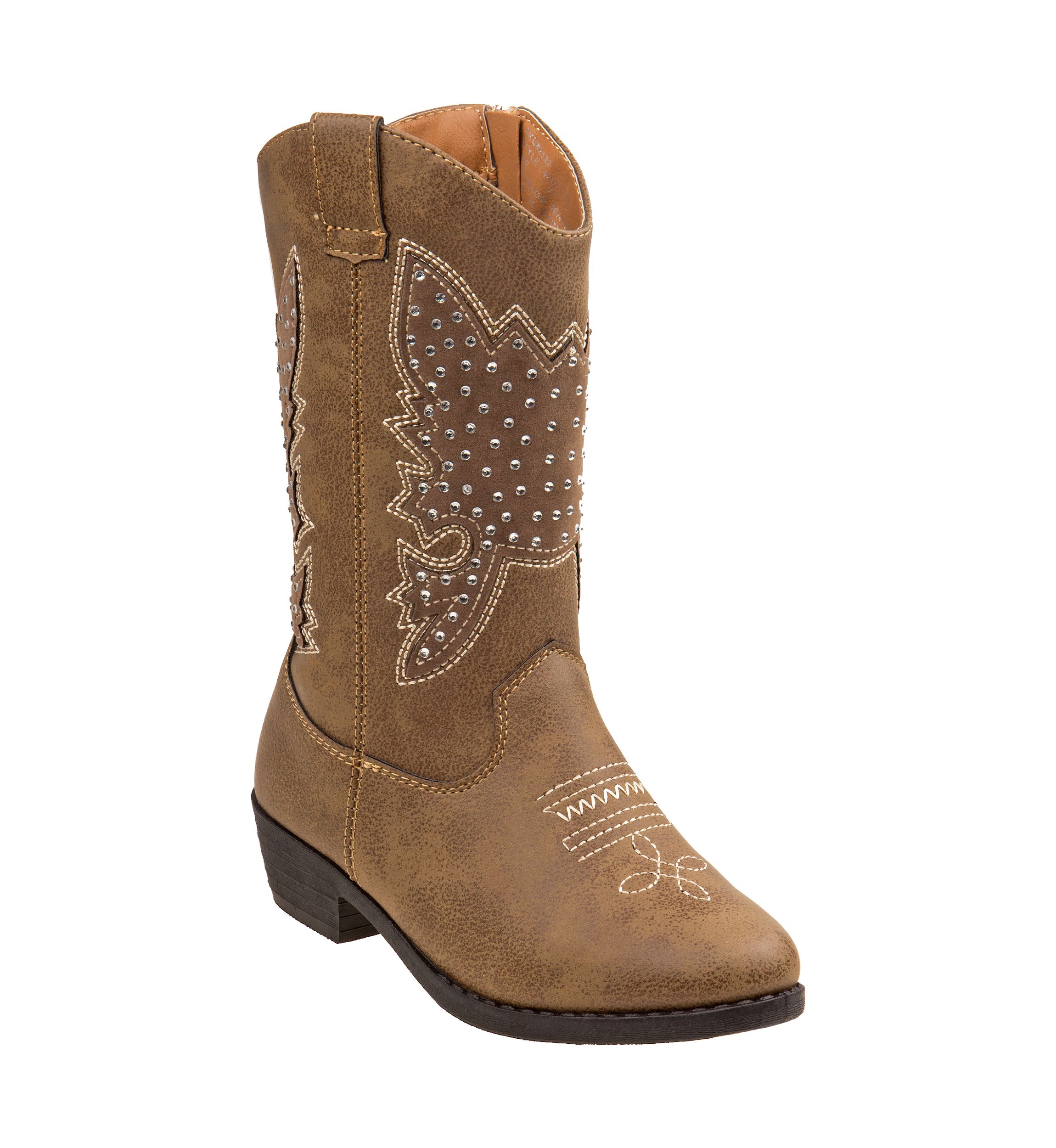 Toddler/ Youth Girls Tall Rhinestone Cowgirl Boots