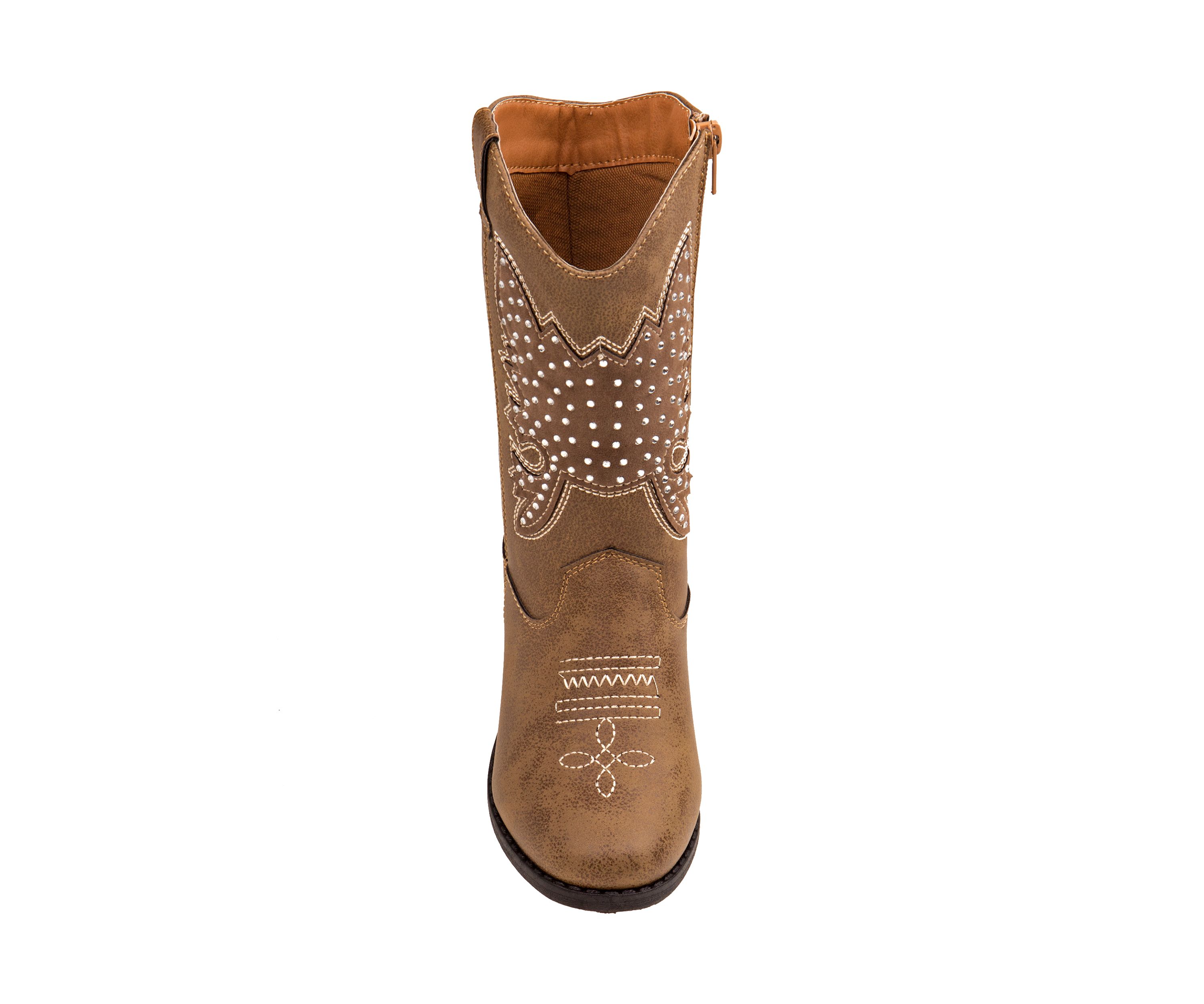 Toddler/ Youth Girls Tall Rhinestone Cowgirl Boots