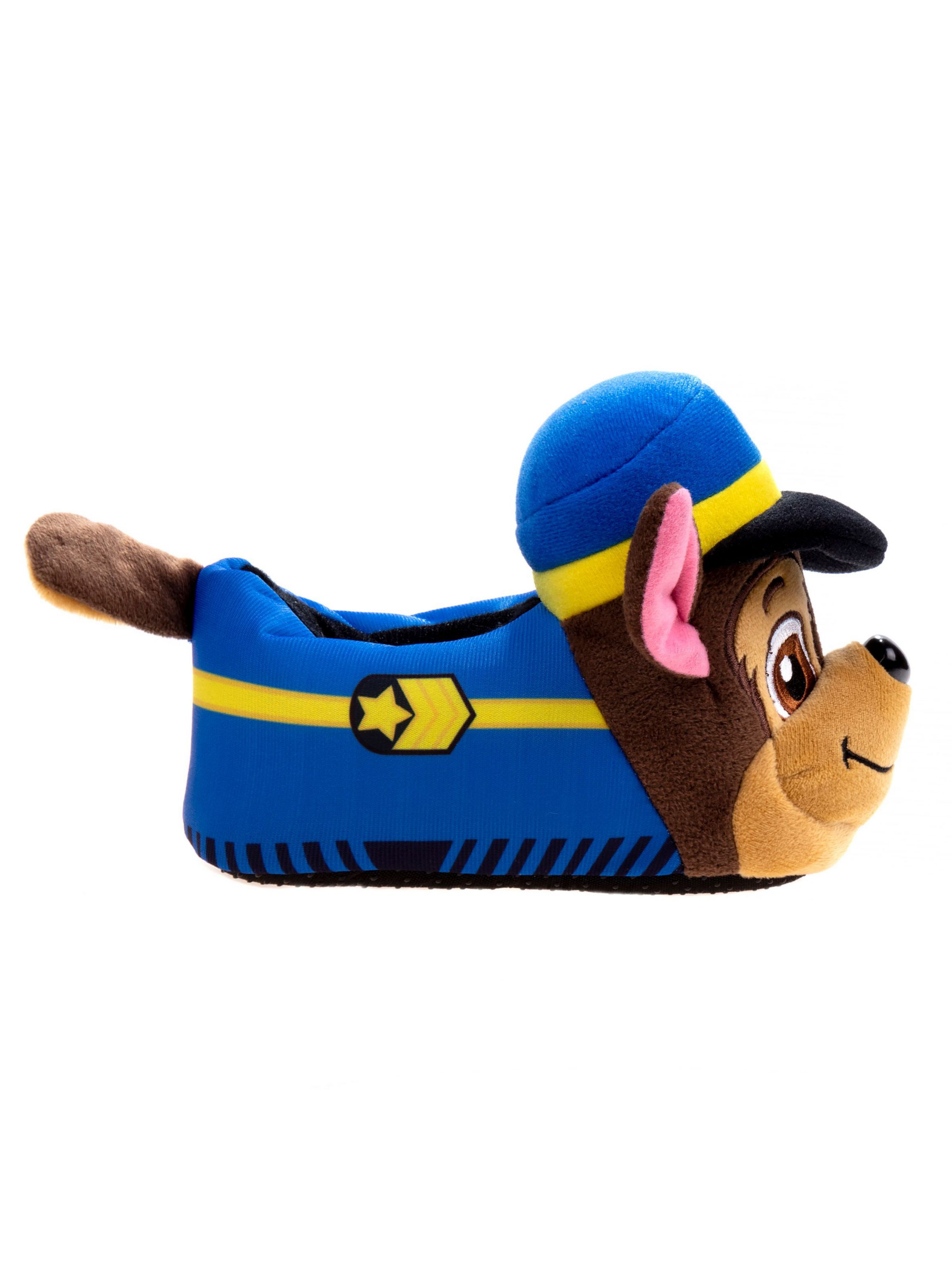 Nickelodeon Paw Patrol Marshall and Chase 3D Toddler Boys Dual Sizes Slippers